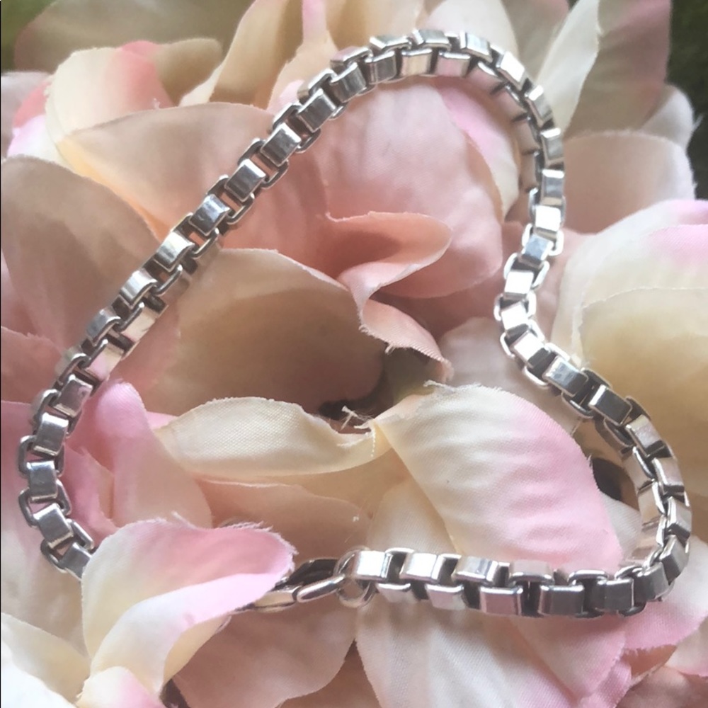 Tiffany Venetian Box Chain Bracelet